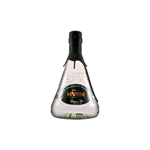 Organic Gin Spirit of Hven kologisk, Leveres i ben gaveske i tr