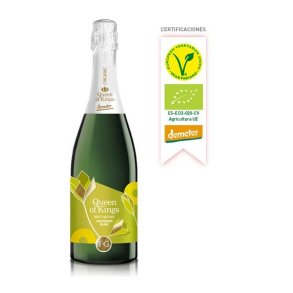 Queen of Kings Sauvignon Blanc Brut Nature Vinos Alicante DO kologisk, Biodynamisk, Demeter