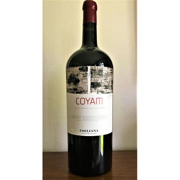 Coyam 2009, Valle de Colchagua DO Chile DOBBELT MAGNUM, kologisk, Biodynamisk, Vegansk