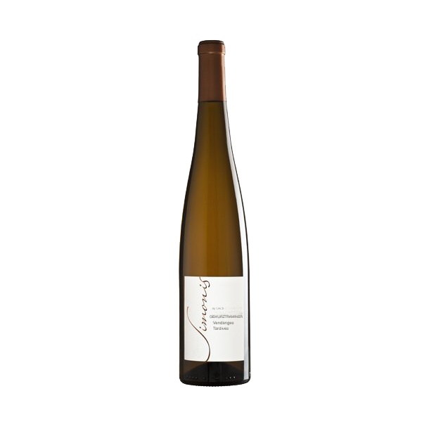 Gewurztraminer Vendanges Tardives Etienne Simonis Alsace AOC 2015, kologisk, Biodynamisk