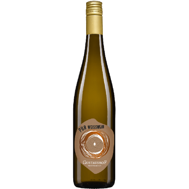 Pur Weisswein Riesling Trocken Gustavshof 2020 kologisk, Biodynamisk, Demeter, Vegansk