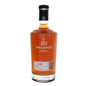 Organic Rum Amber Selection Rom Walcher Biostilla, kologisk