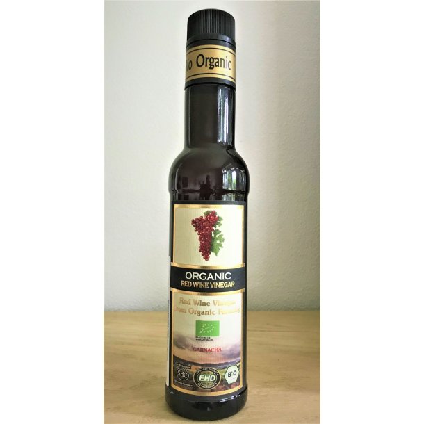 Organic Red Wine Vinegar Garnacha. Vineddike, kologisk