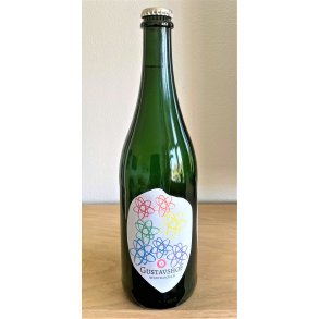 Pet Nat Cabernet Blanc 2021 Gustavshof Deutscher Perlwein, kologisk, Biodynamisk, Demeter