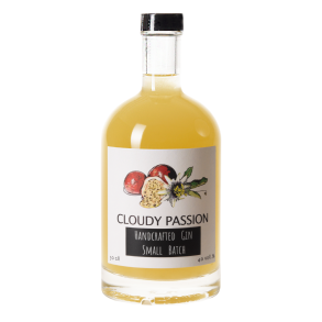 Cloudy Passion Organic Gin, Handcrafted Small Batch. Humbel Spezialittsbrennerei kologisk