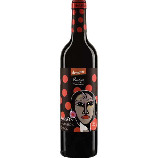 Antonita Tempranillo Navarrsotillo Rioja  DOC 2022,kologisk, Biodynamisk