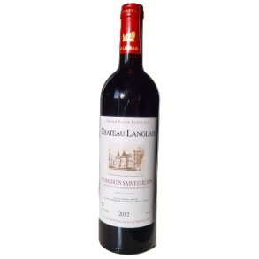 Chateau Langlais Puisseguin Saint-milion AOC 2012. Bordeaux, kologisk