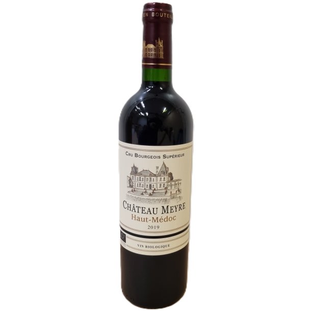 Chateau Meyre Cru Bourgeois Superieur 2019 Haut-Medoc AOC. Bordeaux, kologisk