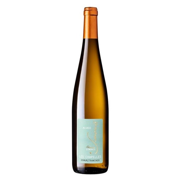 Gewurztraminer Les Chapelles Etienne Simonis Alsace AOC 2023, �kologisk, Biodynamisk