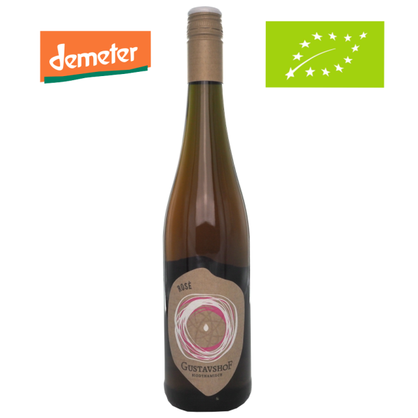 Gustavshof Ros 2022 Tysk vin, kologisk, Biodynamisk, Demeter