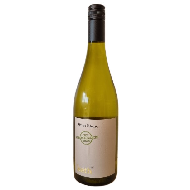 Pinot Blanc 2023 alkoholfri Tysk Weingut Keth m/skruelg, kologisk