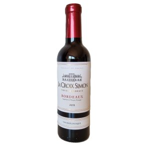 La Croix Simon Bordeaux Rouge 2019, 1/2 FLASKE 37,5 cl., kologisk (12 stk/colli)
