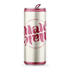 ** NYHED ** Mat� Mat� Passionfruit 25 cl. d�se, �kologisk,(12 stk/colli) B.F. /  Pris inkl. Pant