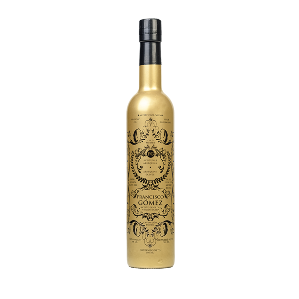 Serrata GOLD extra jomfru olivenolie, Arbequina 500ml.(12 stk/colli) kologisk, Biodynam, B.F. 3/26