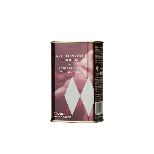 Fruto Noble extra jomfru olivenolie 250 ml. (24 stk/colli) kologisk, Biodynamisk, Demeter, B.F.4/26