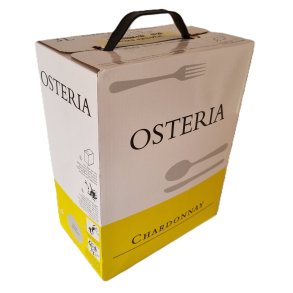 Osteria Chardonnay 2023 Bag in Box 3 L, kologisk, Biodynamisk, Demeter