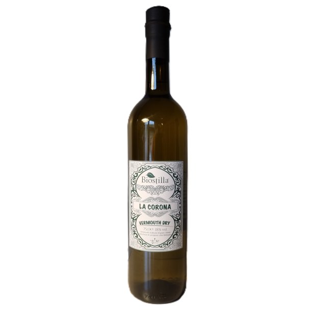 La Corona Bio Vermouth DRY Bianco Biostilla, kologisk