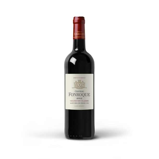 Chateau Fonroque St. Emilion Grand Cru Class AOC 2012. Bordeaux, kologisk, Biodynamisk
